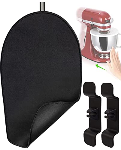 Mixer Slider Mat For Kitchenaid Stand Mixer, Sliding Mat For Kitchenaid Mixer With 2 Cord Organizer, Mover Slider Mat Pad Compatible With 5-8 Qt Bowl Lift Stand Mixer, Kitchenaid Mixer Assecories #TOP6