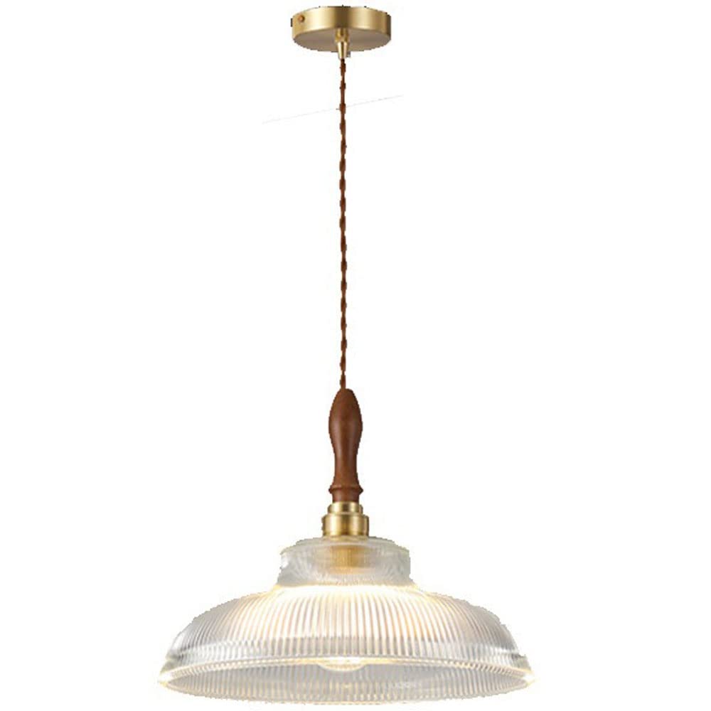 Luz colgante para el dormitorio de la isla de la cocina de vidrio