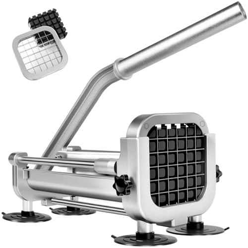 ZSCOOKLY Heavy Duty Stainless Steel Fry Cutter
