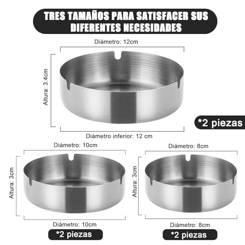 La mejor comparación de Ceniceros para exterior en monterrey los mejores 5. 15 Imagen adicional
