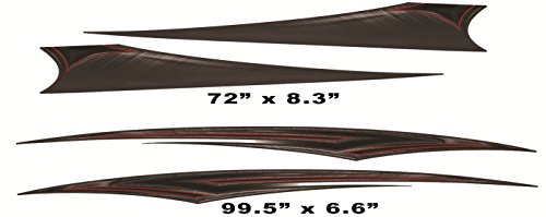 Rv, Trailer, Camper, Large Vinyl Decals/Graphics Kit-K-0007Bur #TOP1