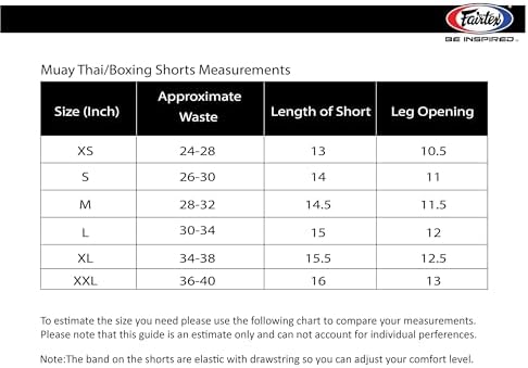 Fairtex New Muay Thai Boxing Shorts Slim Cut - Black, White, Red, Orange, Blue, Yellow, S, M, L, XL (Stealth - Black, Medium) - 1