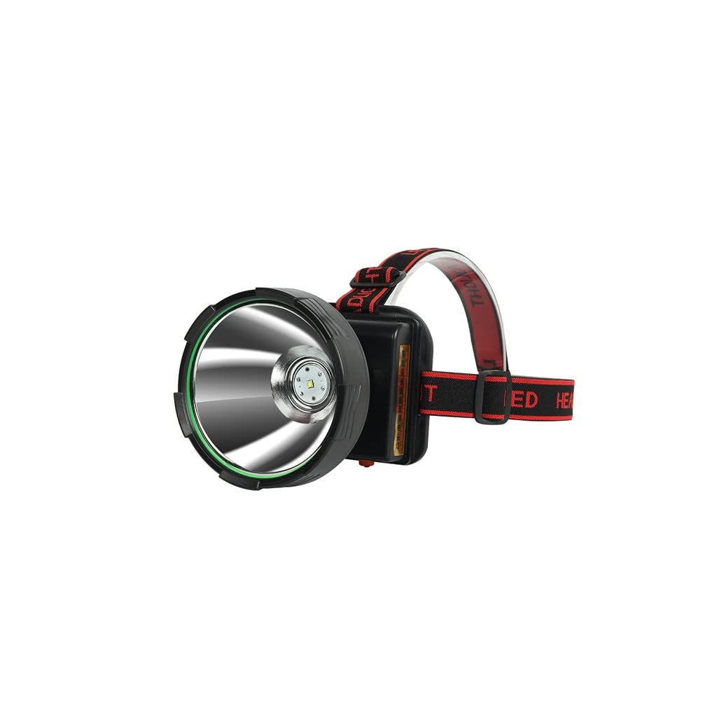 OYYMTE Strong Light Headlight Rechargeable Head-Mounted Flashlight Led Long-Range Outdoor Miner's Lamp Long Battery Life Night Fishing