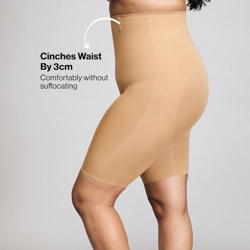 Image of NYKD by Nykaa Bonded Seamless Tummy and Thigh Shapewear | High Waist, Regular fit -NYSH31