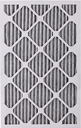 Image of Nordic Pure 10x24x1 Pleated MERV 10 Plus Carbon Air Filters 2 Pack | Actual Size: 9 1 /2 x 23 1 /2 x 3 /4 Made in USA, Advanced HVAC Furnace Filtration, Pet & Household Odor Control