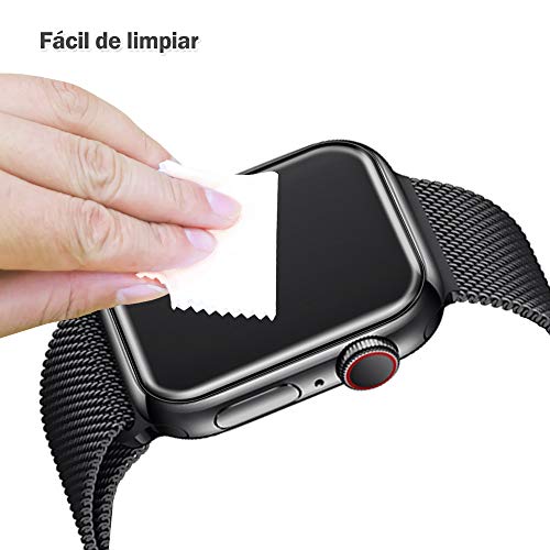 AsBellt Protector Pantalla para Apple Watch 40mm Series 6 5 4 SE Cristal Vidrio Templado para iWatch 40mm Serie 6/5/4/SE Hermès, Nike+ Edition