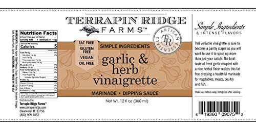 Terrapin Ridge Farms Garlic Herb Vinaigrette Dressing, 12 fl oz image 5
