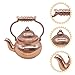 Toddmomy Dollhouse Kettle Alloy Miniature Teapot Tea Kettle Model Water Container 1:12 Scale Metal Kitchen Accessories for Toy House Decoration Kids Toy