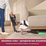 FAMIVAC FV3 Bezprzewodowy Odkurzacz Pionowy 60KPa/50Min/120㎡, Składana Rura, Samostojący, Antyplątaninowa Szczotka, Zielone LED, Odkurzacz Ręczny do Podłóg/Dywanów/Sierści