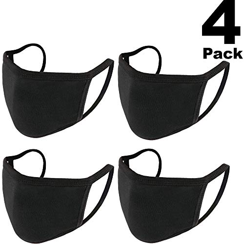 4 Pack Anti dust and Saw Dust Face Protections - Reusable Cotton Comfy