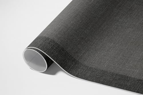 Tapis de balcon 120x180 déco extérieure chic en PVC rectangle imperméable cadre gris - 6