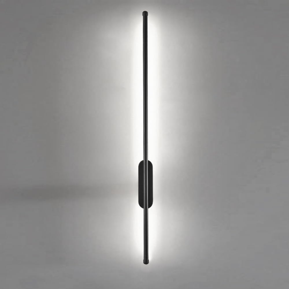 JYBNBBE Wall Sconces for Bedroom LED Linear Wall Light Long Tube Indoor for Bedside Bedroom Living Balcony Wall Mounted Lamp,6000k-60cm