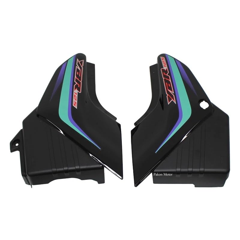 Outils et carénage latéral moto YBR125 panneaux plastique noir bleu