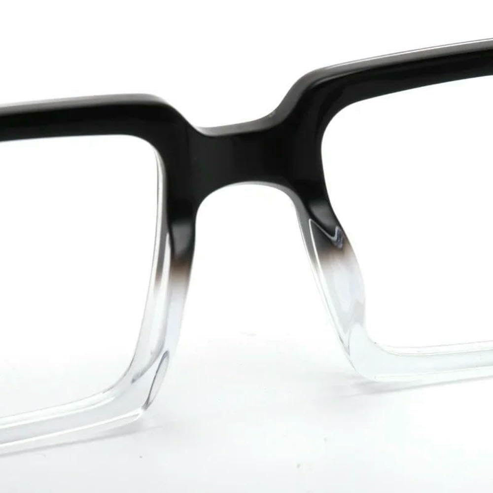 JJDFW duży rozmiar octan męskie oprawki okularów prostokątnych okulary optyczne moda styl retro okulary do jazdy