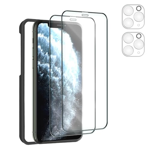 �ꔭ���� 5�_�Z�b�g �\�t���K�C�h�g�t�� iPhone �����Y�J�o�[�t�� ���� �K���X�t�B���� �Z�b�g ����^�C�v �ی�t�B���� �w�ʃK���X �J���� �J�o�[ �S�ʕی� �O���A �^�C�v (iPhone11ProMax�p)