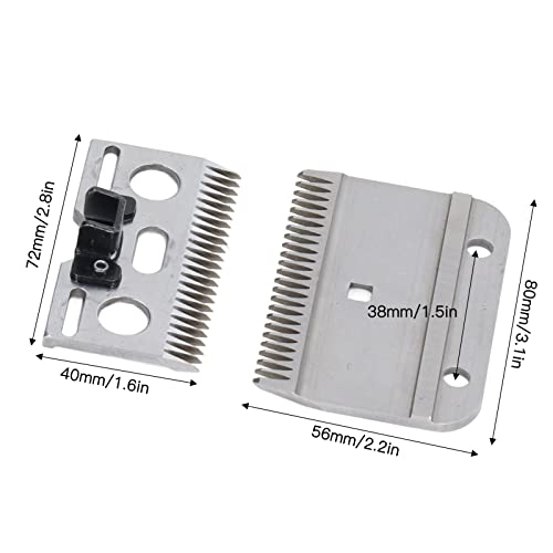 Lâmina de corte de 24 dentes, lâmina de corte de cabelo universal de alta dureza, de carboneto de ca