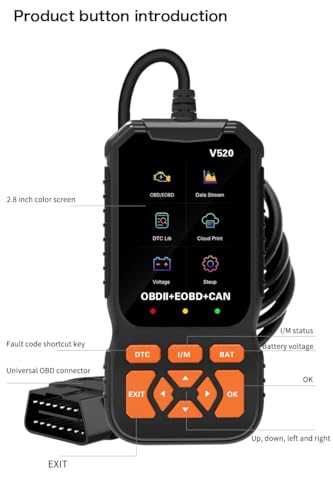 Apaga el testigo del motor con el escáner Elm327 OBD2 V520 en español 4