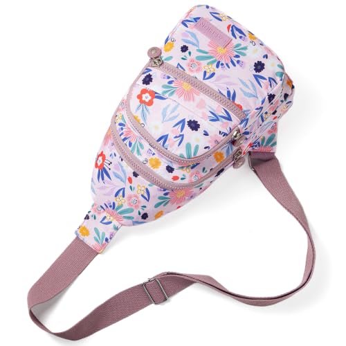 Image of Banelu Small Sling Backpack Crossbody Bags for Women Men, Sling Bag Cross Body Bag Fanny Packs Crossbody Purses