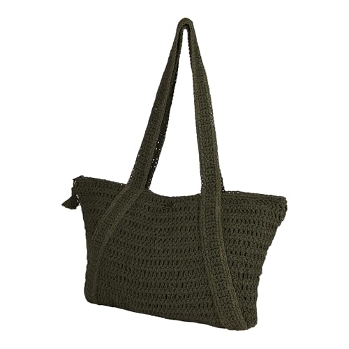 Image of Roxy Women's Beach Tote Bag | Travel | Vacation | Straw | Lightweight | Breathable