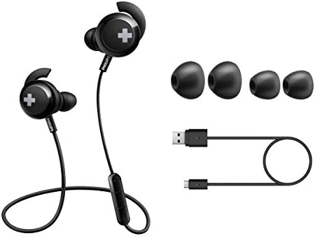 Philips SHB4305BK/00 Cuffie Auricolari in Ears, Bluetooth, Bass+, Nero :  Amazon.it: Elettronica
