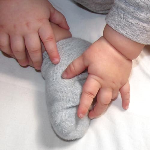 Honestbaby A040R 10 Pack Multipack Cozy Socks Sustainably Made For Infant, Newborn Baby thumb #4
