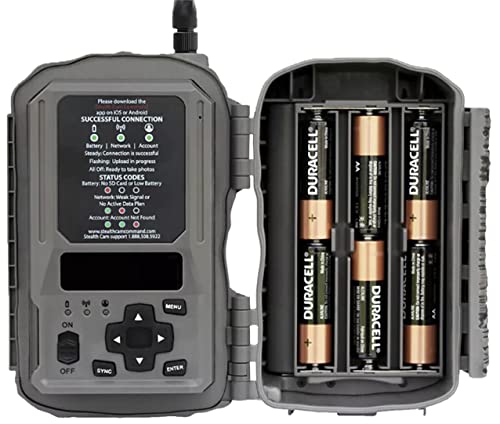 Image of Stealth CAM DS4K Transmit Cellular Trail Camera AT&T or Verizon 32MP Photo & 4K at 30 FPS Day & Night Video 0.2 Sec Trigger Speed Outdoor Hunting Game Camera - Supports SD Cards up to 128GB | 32MP Stills, 4K at 30fps Video, ATT and Verizon Dual-Network, 0.2 Second Trigger, 100 Ft No-Glow Ir, SD Up to 128GB
