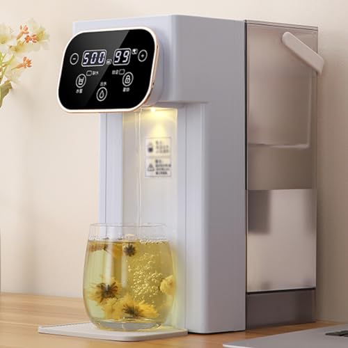 Cold/Hot Water Dispenser, Instant 3L Countertop Water Filter Dispensers with 12 Temp Settings & Cleaning Program, 2000W Electric Kettle