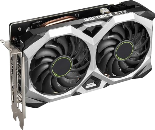Image of Gaming GeForce GTX 1660 Super Ventus XS OC 6GB GDDR6 Graphics Card, 192-bit, Dual Fan, PCIe x16, HDMI /DisplayPort, DirectX 12, HDCP, VR Ready | Pre-Owned