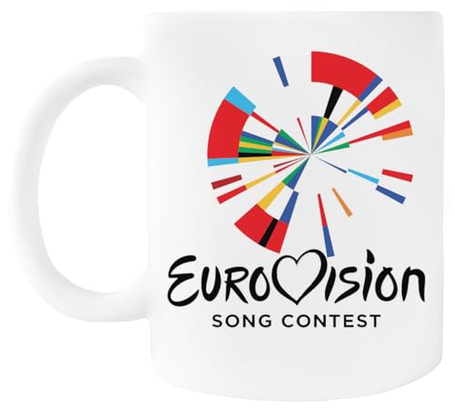 Ameretee Eurovision Song Contest Tazza Per Bevande Con Manico In Ceramica