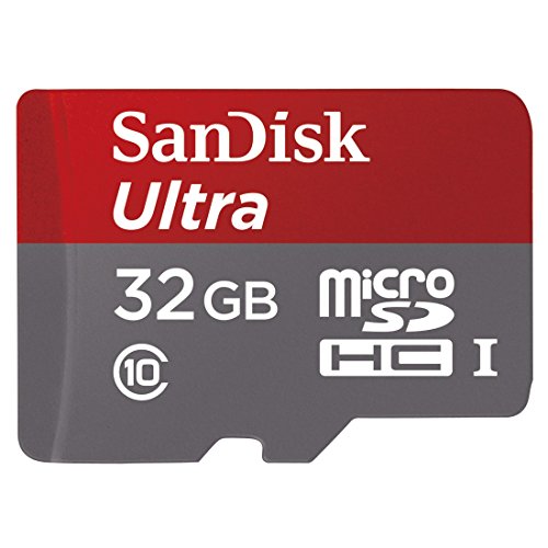 SanDisk Ultra Imaging microSDHC 32GB bis zu 48 MB/Sek,UHS-I Class 10 Speicherkarte + SD-Adapter