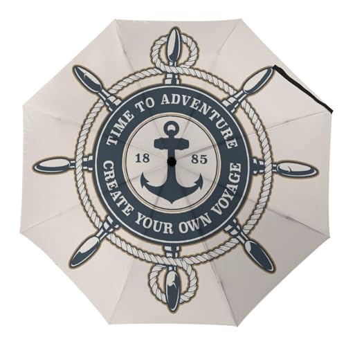 Parapluie pliant chien à longues oreilles avec ouverture automatique durable