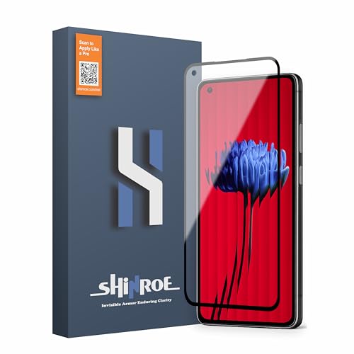 Image of Tempered Glass for Nothing Phone 1 Military Grade 9H Screen Guard, Anti-Scratch, Shatterproof, Edge-to-Edge Full Coverage - Black Border