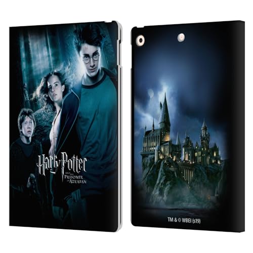 Head Case Designs Officially Licensed Harry Potter Ron, Harry & Hermione Poster 2 Prisoner of Azkaban IV Leather Wallet Case Compatible with Apple iPad 10.2 2019/2020/2021