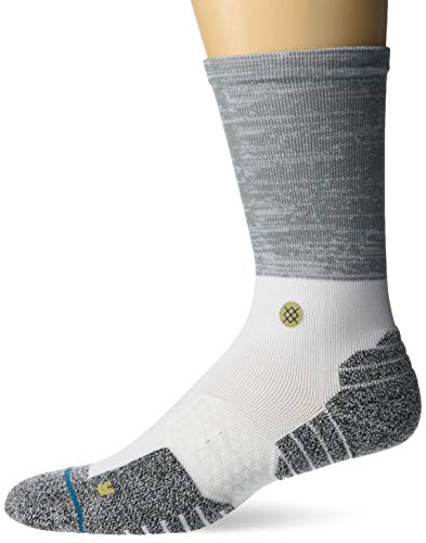 Stance Men's Sock Uncommon Golf ST Crew, White, Large