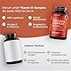 Vitamin B Komplex mit Vitamin C + D + Biotin - 500 Tabletten für +1 Jahr Vorat, Stoffwechsel, Psychische Funktion, Nervensystem (EFSA) - Nutravita