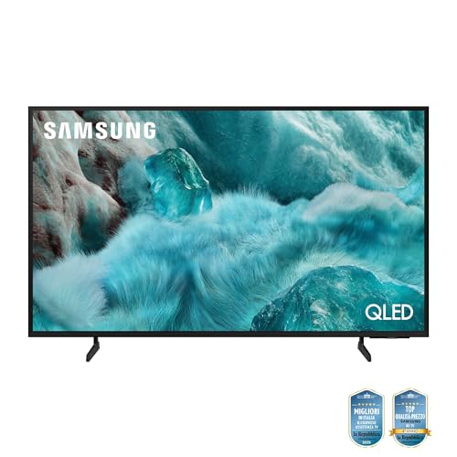 Samsung QLED 4K Vision AI Smart TV 85'' QE85Q7F4AUXZT, Q4 Processor, 100% Volume Colore con Quantum Dot, Motion Xcelerator, OTS Lite & Adaptive Sound, SlimLook Design, 2025 - Immagine 1