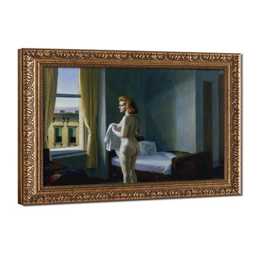 Toile Morning in a City Edward Hopper pour une déco murale de salon