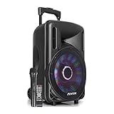 ¡Que empiece la fiesta! El  altavoz activo  FT10LED de  Fenton  no solo llena fiestas y eventos con el sonido necesario, sino crea el ambiente perfecto gracias a las luces led integradas.