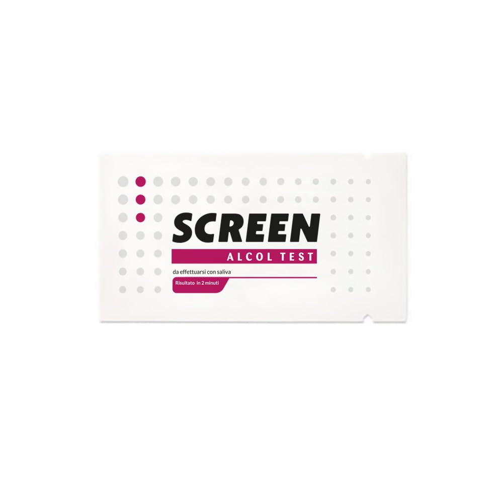 Screen Pharma Screen Alcol Test su Saliva, confezione da 20 pezzi
