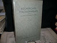 Recherches Philosophiques II 1932-1933 2711642429 Book Cover