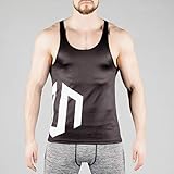  MOROTAI NKMR Brand Tank depósito de Agua, Hombre, M-190T103, Negro, Large