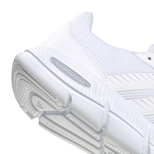 adidas Damen Cloudfoam Flex Laces Shoes, FTWR White/FTWR White/Grey Two, 38 EU – Ansicht 4