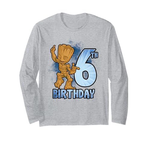 T-shirt manches longues Groot pour l'école et les jeux de votre enfant de 6 ans