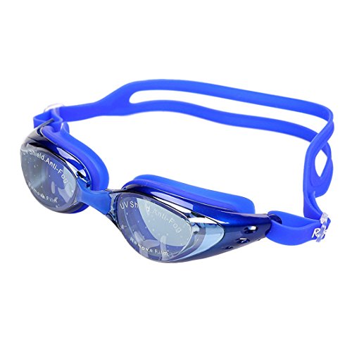 NOVAWO; Schwimmbrille, UV-Schutz, Beschlagschutz,Erwachsene, wasserdicht, bequem und verstellbar, Schwimmbrille mit kostenlosem Premium-Etui, Nasenclip pse aus Silikon Cover