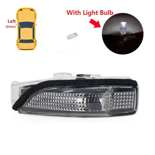 Luz retrovisor lateral compatible con Toyota Corolla Verso 2013-2018 espejo intermitente 2