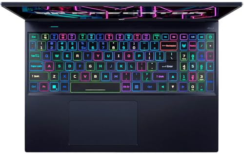 Image of acer Predator Helios 16 Gaming Laptop, 16 inch WQXGA 240Hz Display, Intel-Core i9-13900HX(24-core), GeForce RTX 4080, 32GB DDR5, 2TB SSD, Backlit Keyboard, Wi-Fi 6E, Windows 11 Pro, with Laptop Stand