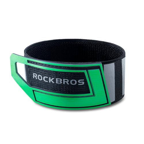 ROCKBROS Bike Leg Strap, Reflective Cycling Ankle Band for Pants