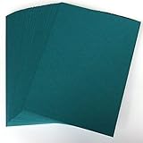 Stella Crafts Pappe, DIN A4, 240 g/m², 297 x 210 mm, Aquamarin, 50 Blatt