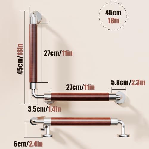 Barra antiscivolo per bagno, resistente, per doccia e vasca da bagno, supporto anticaduta per anziani, facile installazione