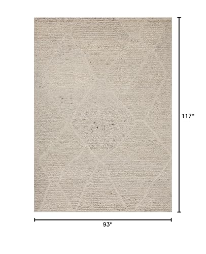 Tapete decorativo Loloi Jones Natural/Oatmeal 7'9" x 9'9" miniatura 2